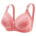 thumbnail image 1 of Timegard Womens Bras with Support No Underwire Full Coverage Adjustable Strap Print Comfort Daily Bralette, 1 of 3
