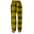 ZhenYing Mens Pajama Pants, Fashion Men's Casual Plaid Loose Sports