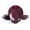 Plum, variant on Stoneware Two-Tone Colors Life 12pc Dinner Set, Outside Shiny Black + Inside Matte glaze Plum