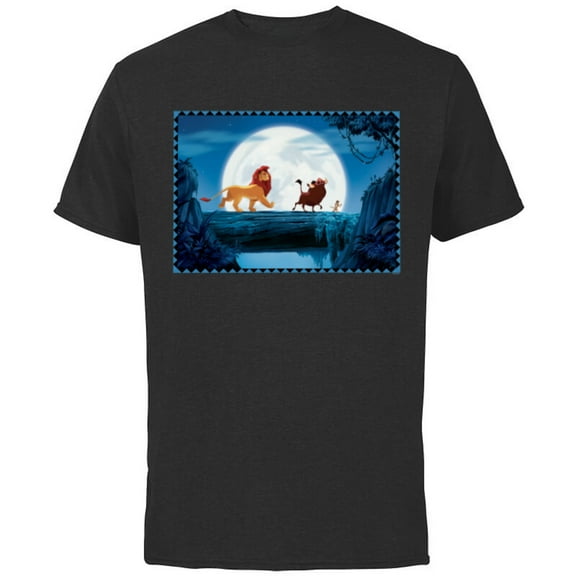 Disney The Lion King 30th Anniversary Hakuna Matata March - Short Sleeve Cotton T-Shirt for Adults - Customized-White