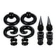 thumbnail image 2 of 1 juego de expansores para orejas de 6, 8 y 10 mm para piercings de túnel. 6 mm, 2 of 6