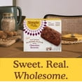 thumbnail image 5 of Simple Mills Soft Baked Almond Flour Bars, Chocolate Brownie, Gluten-Free, 5 bars / Cardboard Box, 5 of 7