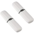 thumbnail image 2 of Rawiri Portacepillos de Dientes de Viaje, Caja de Plástico para Cepillos de Dientes, Caja de Almacenamiento de Pasta de Dientes Portátil para Viajes, Camping, Negocios, Negro Transparente, 2 Paquetes, 2 of 8