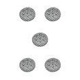 thumbnail image 3 of Injueey Cojín multifuncional para máxima comodidad y soporte adecuado para diversas ocasiones, como oficinas Cojín de invierno black trigon Type2 NO2, 3 of 6