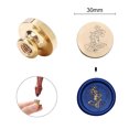 thumbnail image 4 of Cuadros Decorativos DIY Seal Head Craft Supplies Redondo para empaquetar álbumes de recortes (Hada de las flores A) Likrtyny embutido en tela, 4 of 5