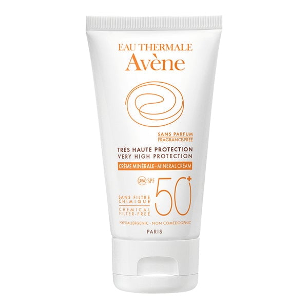 Avène Crema Mineral Fps50 Avene Pantalla Física Pantalla Física