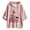 8-Pink, variant on Arlun In October We Wear Pink Witch Hoodies Women's Cancer Awareness Month Ribbon Graphic 3/4 Sleeve Hooded Sweatshirts Casual Loose Comfort Drop Shoulder Pullovers