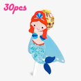 thumbnail image 1 of Princess Snow White Superhero Lollipop Decoration Cards for Kids Boy Girls Birthday Party Gift Cake Accessories Candy Packaging, 1 of 5