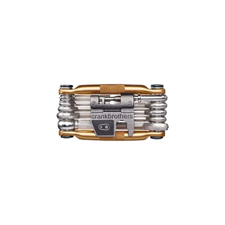 Crank Brothers Multi Bicycle Tool (17-Function, Gold)