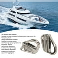 thumbnail image 4 of Boat  Hook,   Hanger Heavy Duty Spring Snap 6Pcs Stainless Steel  for Clothes for Engineering, 4 of 8
