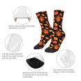 thumbnail image 3 of Rocae Thanksgiving Turkey 1 for Girls Boys Crew Socks,Children's Socks, Kids Socks, Toddler Socks: Daily Wear with Kids School Uniform, 3 of 5