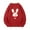 Wine, variant on IROINNID Women's Long Sleeve Pullover Sweatshirt Round Neck Mid-Length Graphic Prints Casual Cute New Year Rabbit Top, Red