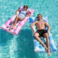 thumbnail image 7 of 2-Pack Inflatable Pool Floats Mat - XL Pool Floaties Adults Size with Headrest, Sun Tanning Raft Lake Beach Swimming Pool Party Toys Floating Lounge Above Water Keep Cool, 7 of 7