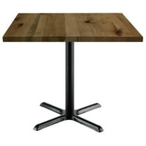 KFI Studios Urban Loft 3' Square Dining Table, Natural, X Base