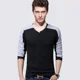 thumbnail image 3 of Sudadera con cuello en V de algodón 100%, tendencias de moda 2024, camisetas para hombre, diseñador de lujo coreano de primavera, venta de Harajuku, nuevos jerseys para hombre, 3 of 5