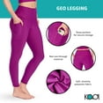 thumbnail image 6 of Kadi Women's Geo Legging with Pockets, Rosebud, Small, 6 of 6