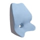 thumbnail image 2 of Almohada de soporte, cojín de asiento, almohadilla para la espalda al conducir, almohada ergonómica para la cintura del coche. azul, 2 of 9