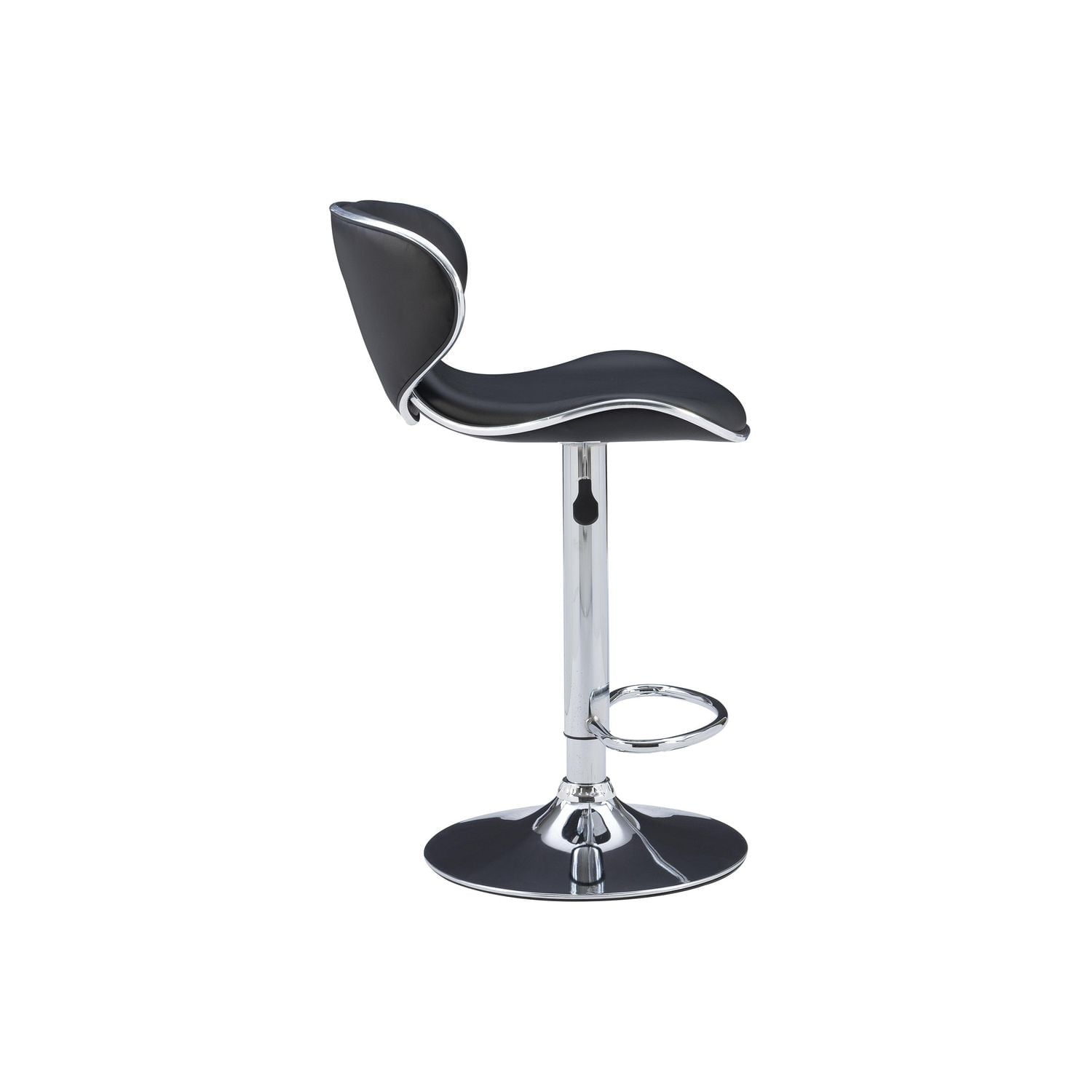 Tabouret de bar Seith, noir