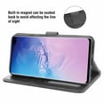 thumbnail image 3 of Mobile Phone Cover for Samsung Note 10 Plus, Cover Premium Pu Leather Tpu Flip Case Magnetic Closure Card Compartment Stand Function Wallet with Lanyard Protective Cover, 3 of 7