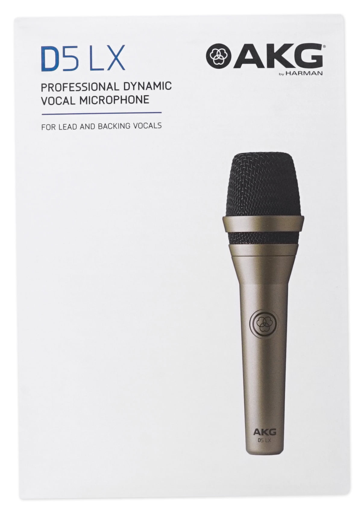 AKG D5 LX Handheld Dynamic Microphone 