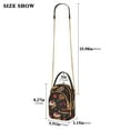 thumbnail image 2 of FORMRS Crossbody Bag for Women Quilted Travel Shoulder Cell Phone Purse with Chain Strap Handbag, Chocolate Cakes, 2 of 7