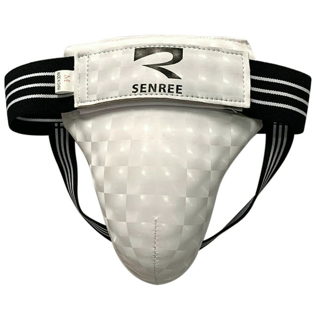 moobody Men Abdominal and Groin Protector Guard for Boxing Training Muay Thai Sports Gym Workout