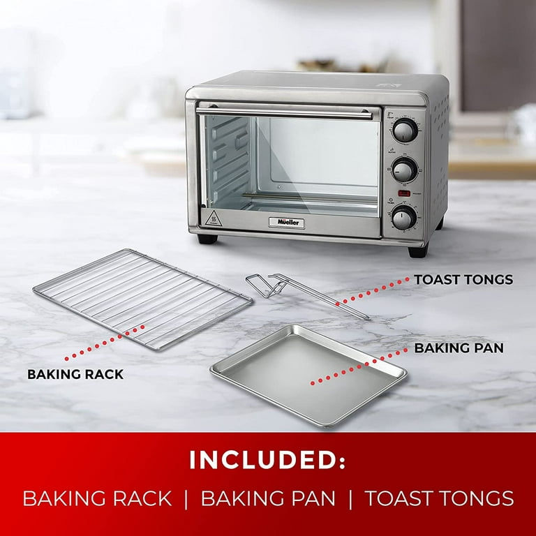 Mueller Premium Stainless Steel Toaster Oven – mueller_direct
