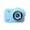 Blue, variant on Ikohbadg Mini Thumb Camera for Kids, Portable Pocket-Sized Digital Camera and Video Recorder, Best Gift for Beginners and Young Photographers, Easy One-Button Operation