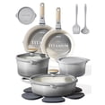 thumbnail image 1 of Juego de Cocina CAROTE 17 Piezas Antiadherente de Titanio con Mangos Desmontables, 1 of 7