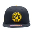 thumbnail image 2 of Borussia Dortmund - Chapeau Snapback Plat Local Peak (Fan Ink), 2 of 5