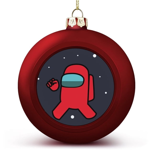 Bolas de Navidad Among Us Adornos colgantes navideños Adornos para árbol de Navidad