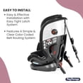 thumbnail image 5 of Peg Perego Primo Viaggio Asiento convertible todo en uno para automóvil - Recién nacido hasta 10 años o más - 5-120 lbs - Altura ajustable y delgada, 100% libre de FR, Hecho en Italia, Regaliz (Negro), 5 of 5