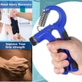 thumbnail image 2 of Grip Strength Trainer, Hand Grip Exerciser Strengthener with Adjustable Resistance 11-132 Lbs (5-60kg), Forearm Strengthener, Hand Exerciser for Muscle Building and Injury Recover, 2 of 6