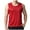Wine Tank Tops for Men, variant on L-5X Mens Big & Tall Tank Tops Plus Size Lightweight Hollow-Out Sleeveless T Shirts Solid Crewneck Pullover Slim Athletic Workout Vests