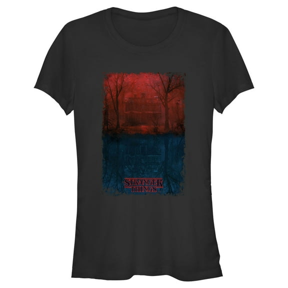 Netflix Junior's Stranger Things Creel Household in The Upside Down Graphic T-Shirt