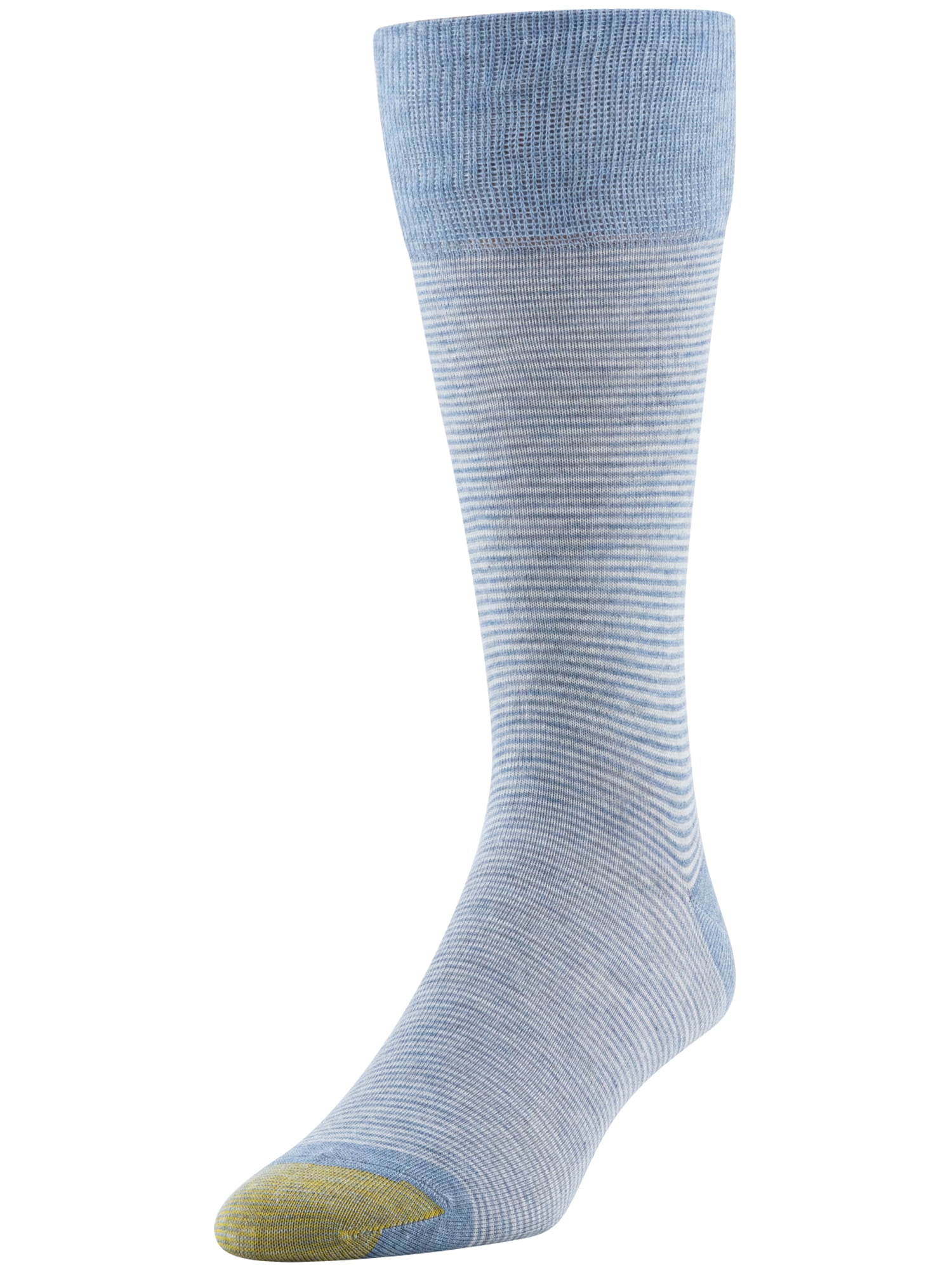 GOLDTOE Edition Mens Feeder Stripes Crew Socks, 3-Pack