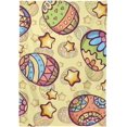 thumbnail image 2 of SKYSONIC Easter Bunny Eggs Tablecloth Waterproof Washable Polyester Square Table Cover Durable Tablecloth for Kitchen Dining Table Party Decor (54 X 72 Inch), 2 of 7