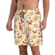 thumbnail image 2 of Fotbe Flower Fox Trajes de Baño Estampados para Hombre, Shorts de Verano de Secado Rápido, Ropa de Playa, Bañadores-Medium, 2 of 6