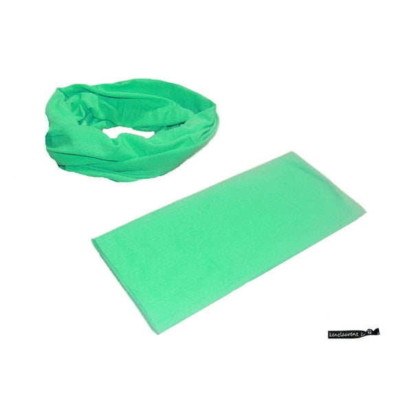 Kenz Laurenz Mulitfunctional Headband Wide Yoga Running Workout Mint