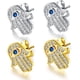 thumbnail image 1 of Mal de Ojo y Mano de Hamsa de Fátima Oro Amarillo/Chapado en Oro Blanco Sailing Electrónica, 1 of 5