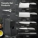 thumbnail image 2 of Juego Xtellar De Cuchillos Profesionales De Cocina De Acero Inoxidable Color Negro, 2 of 3