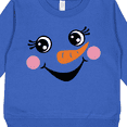 thumbnail image 3 of Inktastic Cute Snowman Girl Face Toddler Sweatshirt, 3 of 4