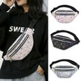 thumbnail image 1 of Sac Banane Taille Haute pour Femmes Sac de Voyage Sac de Taille Mode Simple, 1 of 5