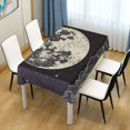 thumbnail image 3 of Yayeee Tablecloths for Rectangular Tables 60 x 120 inch Party Table Cover, Beige Moon, 3 of 6