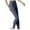 Blue, variant on Lovskoo Women's Yoga Pants with Pockets - Leggings with Pockets, High Waist Tummy Control Training Stretch Quick Dry Tight Sports Workout Pants Beige