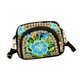 thumbnail image 5 of Bolso casual hecho a mano con estilo, monedero bordado, bandolera étnica. Azul, 5 of 9