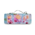 thumbnail image 3 of Picnic Blankets Teencool Beach Blanket Creatively Colorful Fruity Cocktails with Ice Pattern Outdoor Blanket for Travel, 3 of 9