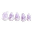 thumbnail image 4 of Bunblic Pipa Nails Finger Protectors Comfortable Unique Artistic PC Pipa Finger Picks for String Instrument Playing for Professionals Purple S, 4 of 8