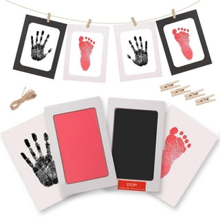 Heldig Baby foot or hand print set,footprint baby ink pad,baby hand print,baby  handprint picture frame,baby print paint,baby handprint and footprint 