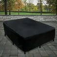 thumbnail image 2 of 76 in. Black Patio Furniture Cover, Waterproof with Rope and Metal Buckles, 2 of 4